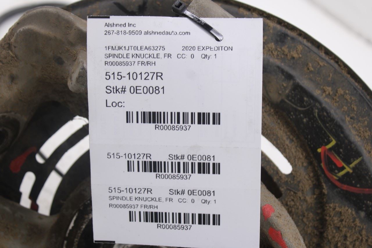 2018-2021 Ford Expedition Max XLT Front Right Passenger Side Spindle Knuckle Hub12