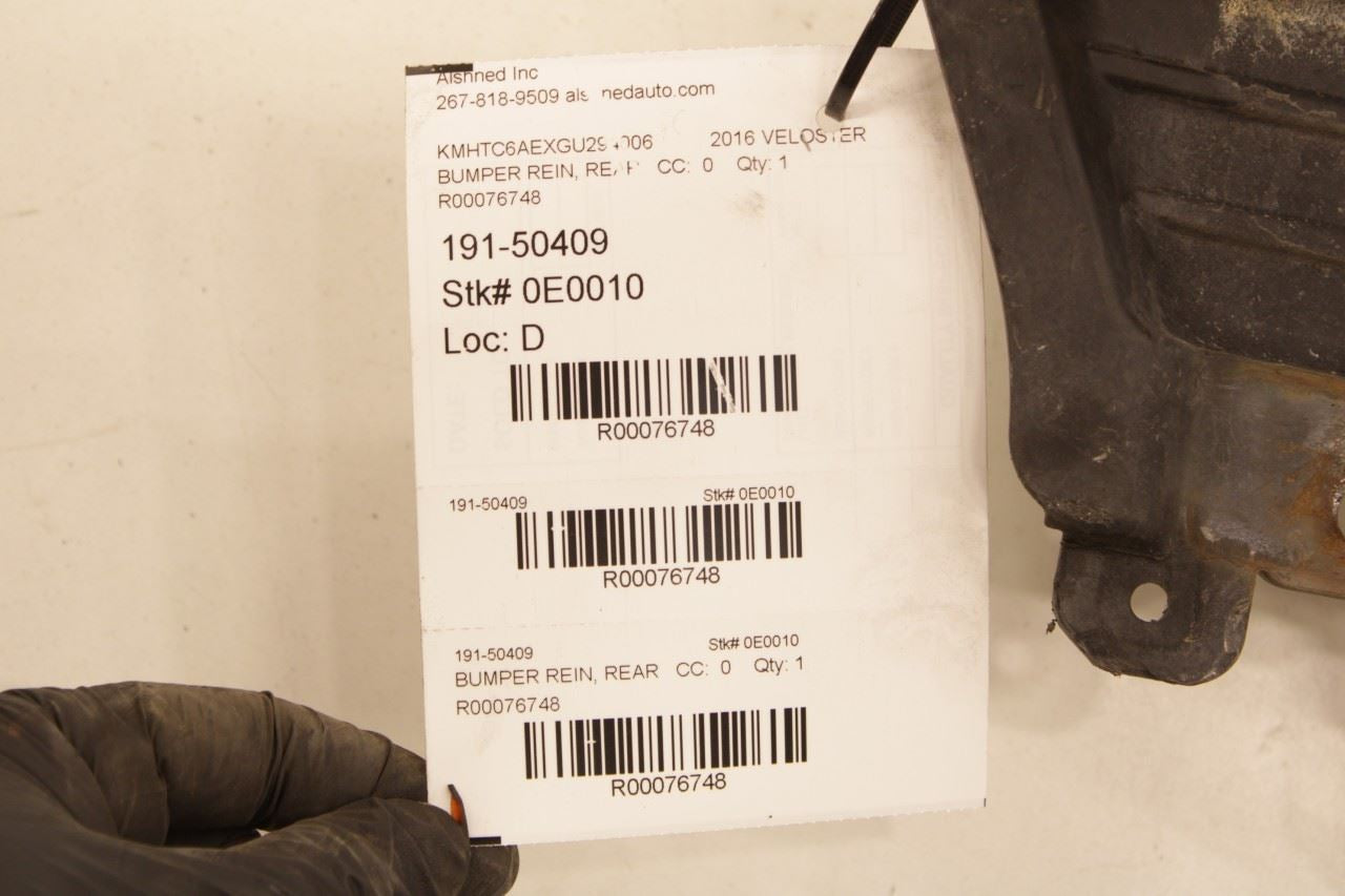 2011-2017 Hyundai Veloster Turbo Rear Bumper Reinforcement Impact Bar Beam OEM - Alshned Auto Parts