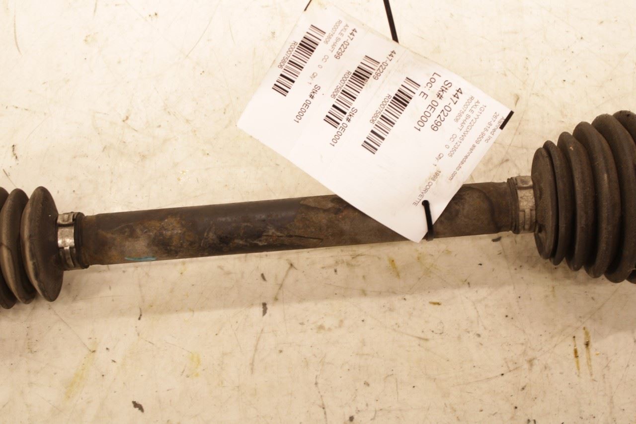1997-2004 Chevrolet Corvette RWD Rear Left Driver Side CV Axle Drive Half Shaft - Alshned Auto Parts