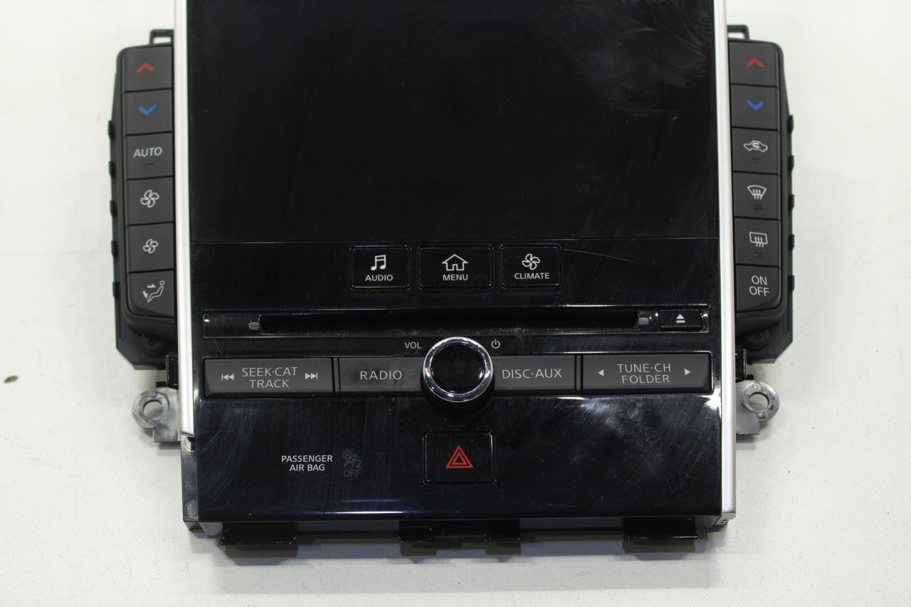 2017-2020 Infiniti Q60 Luxe Dash Display HVAC Climate Radio Faceplate Control - Alshned Auto Parts