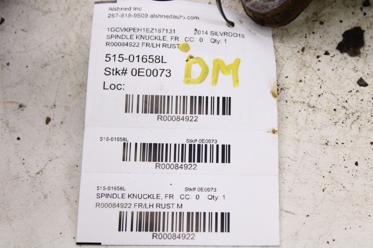 14-16 Chevrolet Silverado 1500 Work Truck 2WT FR Left Spindle Knuckle Hub *ReaD*14