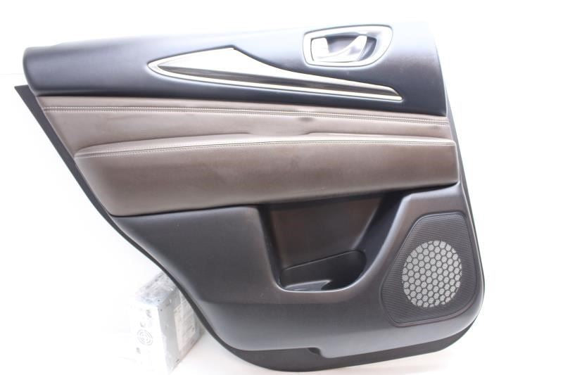 2016-2020 Infiniti QX60 Rear Left Driver Door Trim Panel 829A1-9NF0C OEM - Alshned Auto Parts