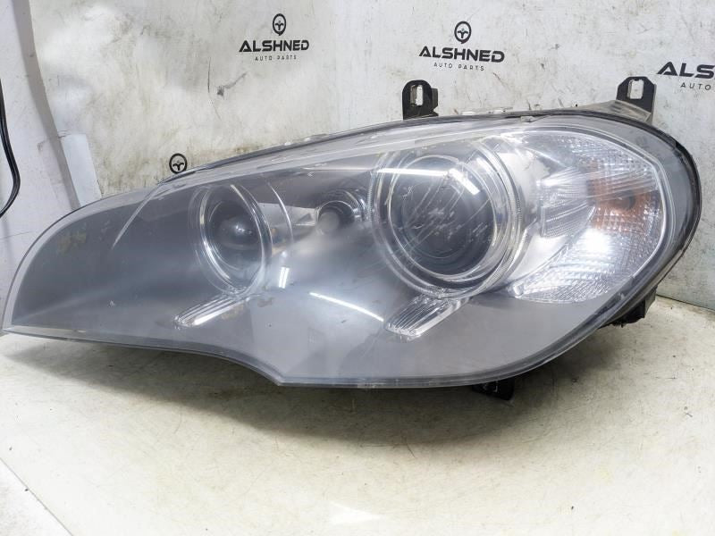 2007-2013 BMW X5 Left Side Bi-Xenon Headlamp 63-12-7-298-451 OEM *ReaD**AS IS* - Alshned Auto Parts