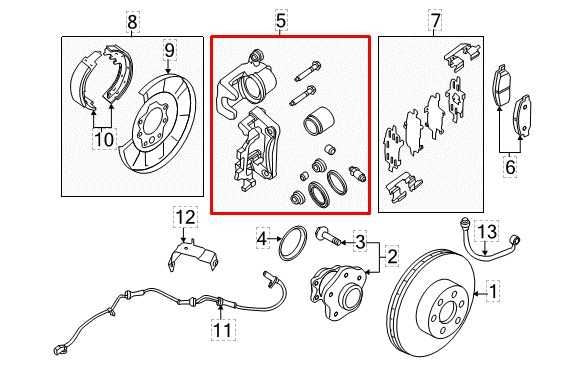 13-20 Nissan Pathfinder SV Rear Left Driver Side Brake Disc Caliper 44011-1AA0A - Alshned Auto Parts