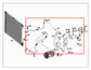 15-18 Mercedes-Benz C300 2.0L AC Conditioning Suction Liquid Discharge Line Set - Alshned Auto Parts