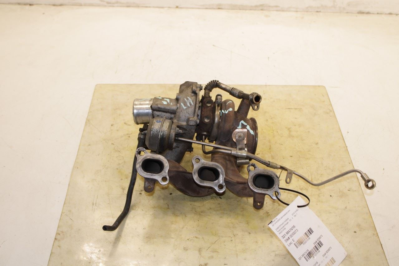 2014-20 Maserati Ghibli S Q4 3.0L AWD Left Side Engine Turbocharger Manifold 57K - Alshned Auto Parts