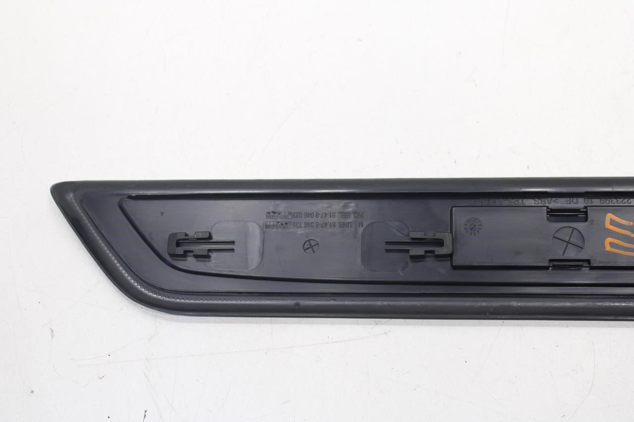 2010-2015 BMW 750i xDrive FR and RR Door Sill Scuff Kick Plate Trim Panel *ReaD* - Alshned Auto Parts