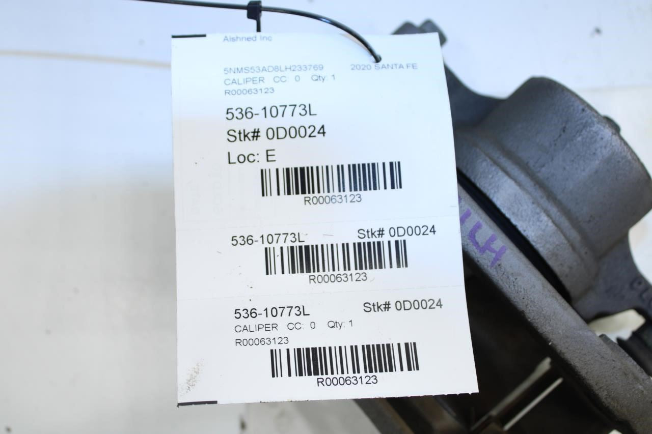 2019-2020 Hyundai Santa Fe Limited FWD Front Left Brake Disc Caliper 58180-S1A00 - Alshned Auto Parts