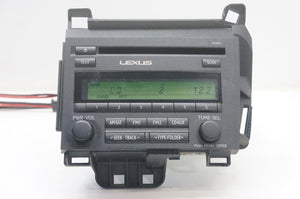 2014-2017 Lexus CT200H Panasonic Radio Faceplate Control w/ Receiver 86120-76051