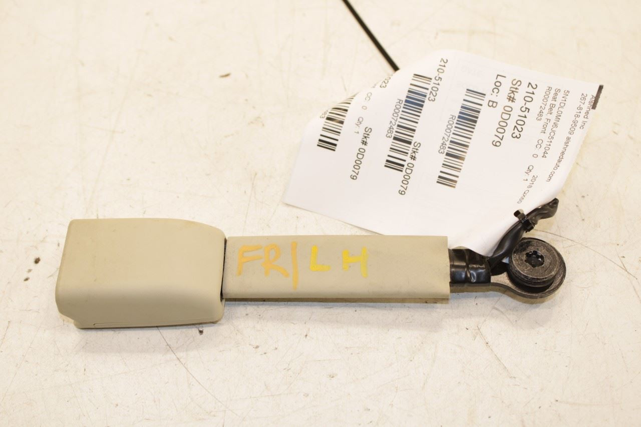 16-20 Infiniti QX60 3.5L FWD Front Driver Left Side Seat Belt Buckle 86842-9NF8A - Alshned Auto Parts