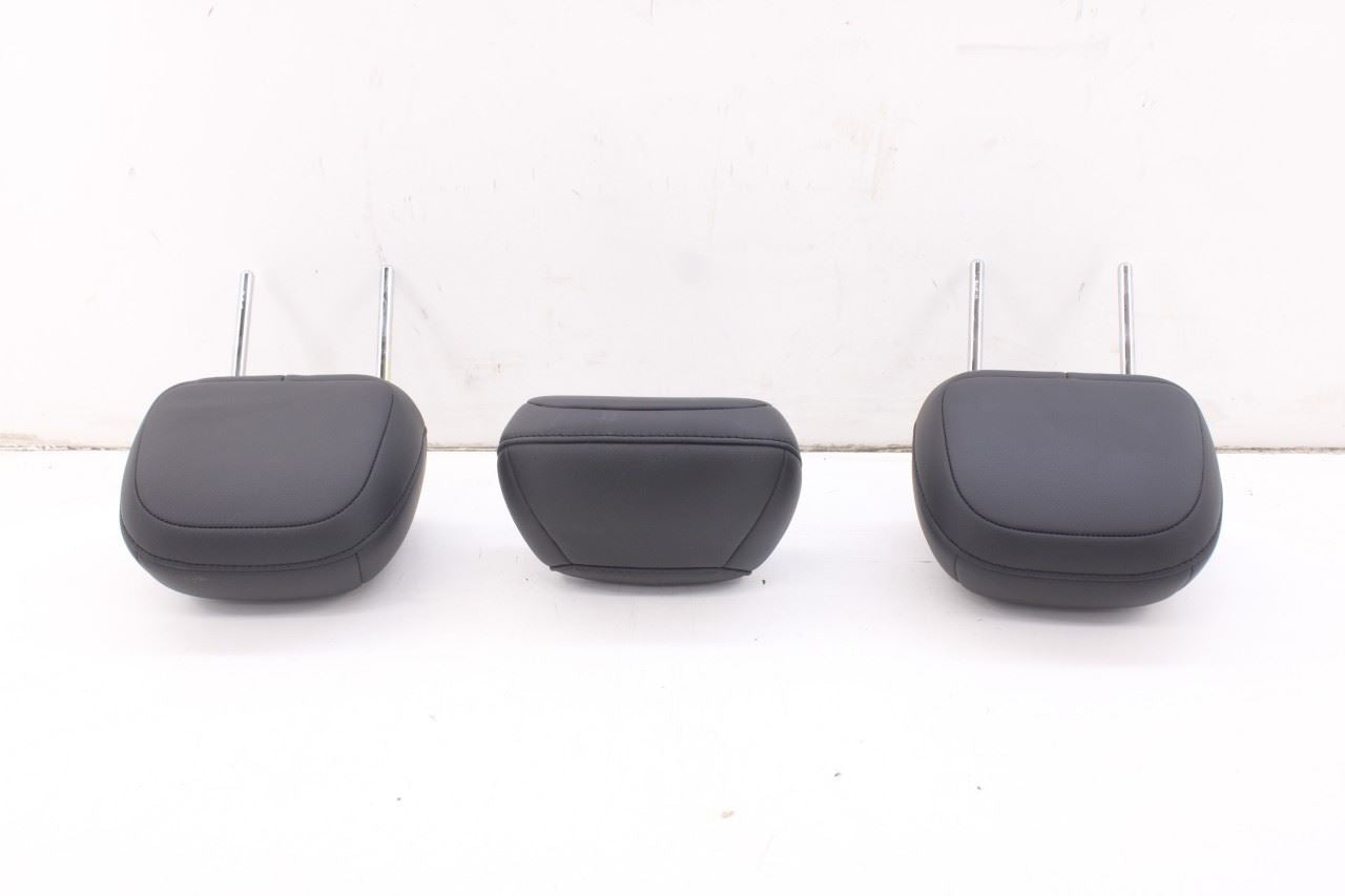 18-23 Jeep Compass Limited Rear RH LH Side and Center 2nd Row Seat Headrest Set - Alshned Auto Parts
