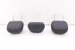 18-23 Jeep Compass Limited Rear RH LH Side and Center 2nd Row Seat Headrest Set - Alshned Auto Parts