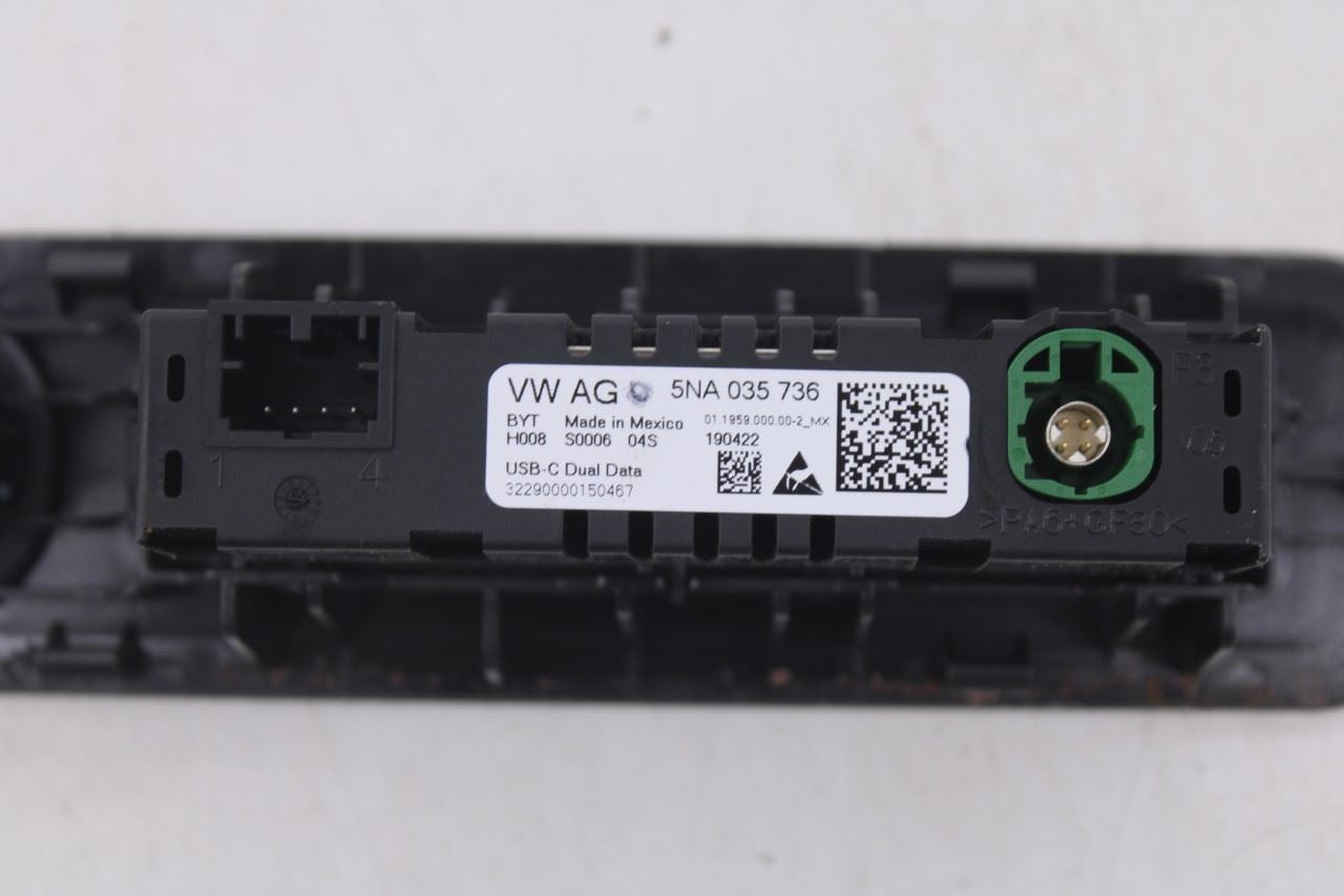 2020-2025 Volkswagen Atlas SE Rear Center Console Back Panel Module 5NA035736 - Alshned Auto Parts