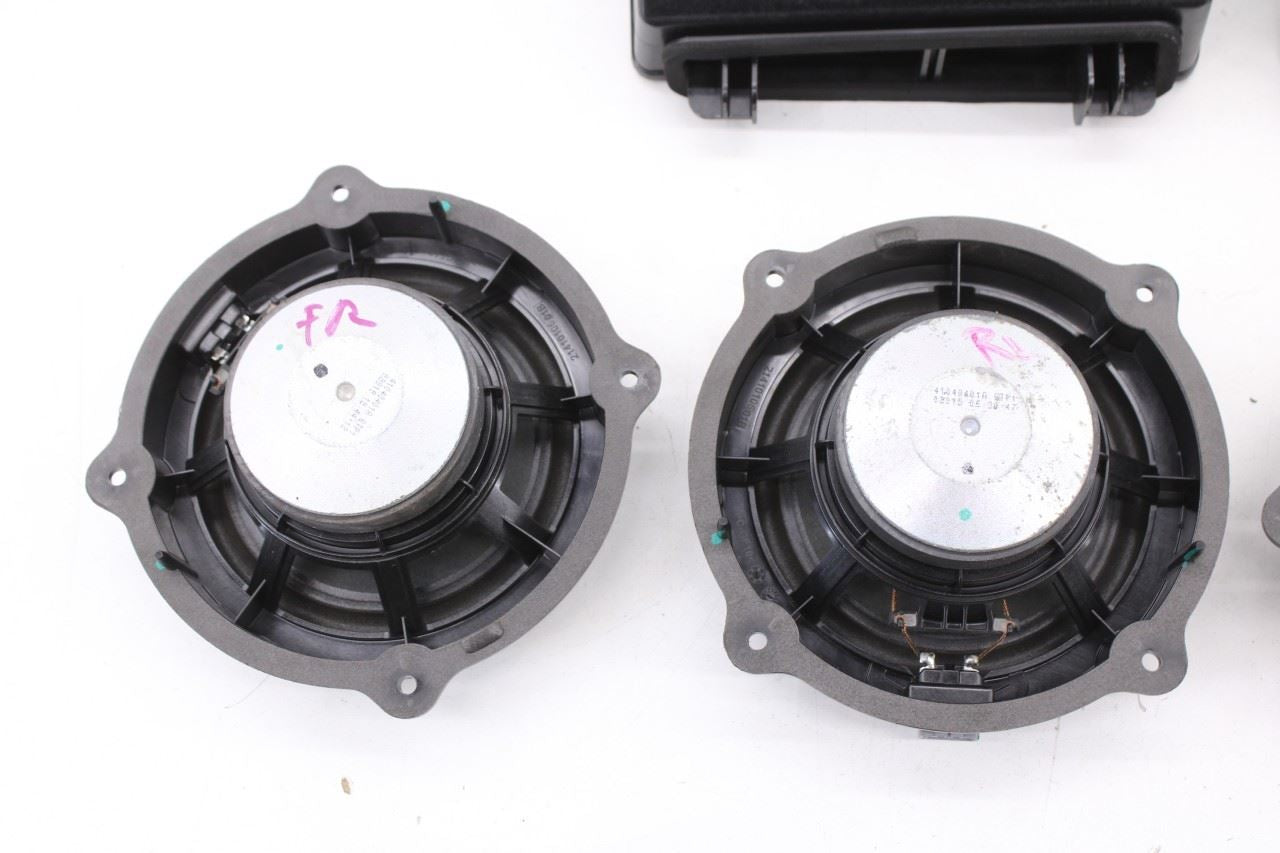 18-23 Kia Stinger GT2 Harman Front Rear Doors Dash Audio Speaker Sub Woofer Set - Alshned Auto Parts