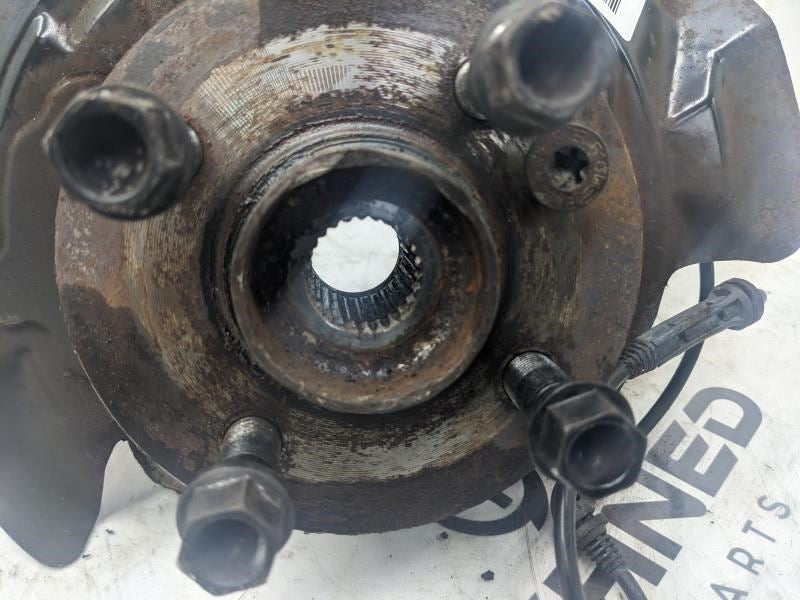 07-13 Mini Cooper 1.6L Front Suspension Passenger Right Side Spindle Knuckle Hub2