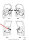 13-16 Ford F-250 Crew Cab Lariat Rear Left Side Door Wire Harness DC3T-14633-BCC - Alshned Auto Parts