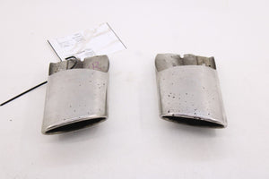 10-16 Mercedes-Benz E 350 Luxury 4Matic Rear Exhaust Muffler Tail Pipe Tip Set