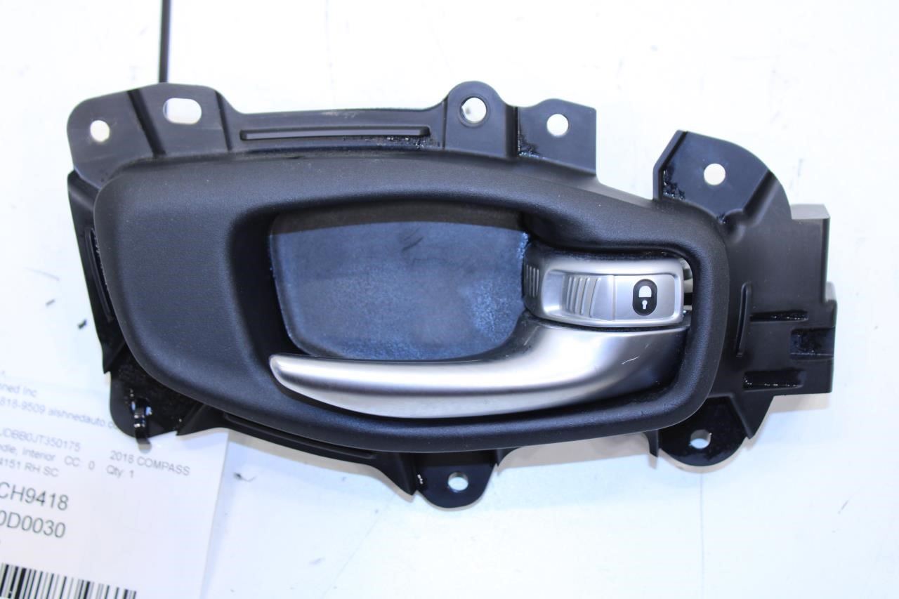 18-23 Jeep Compass Latitude Front RH Door Interior Release Handle 5SX64TRMAA OEM - Alshned Auto Parts