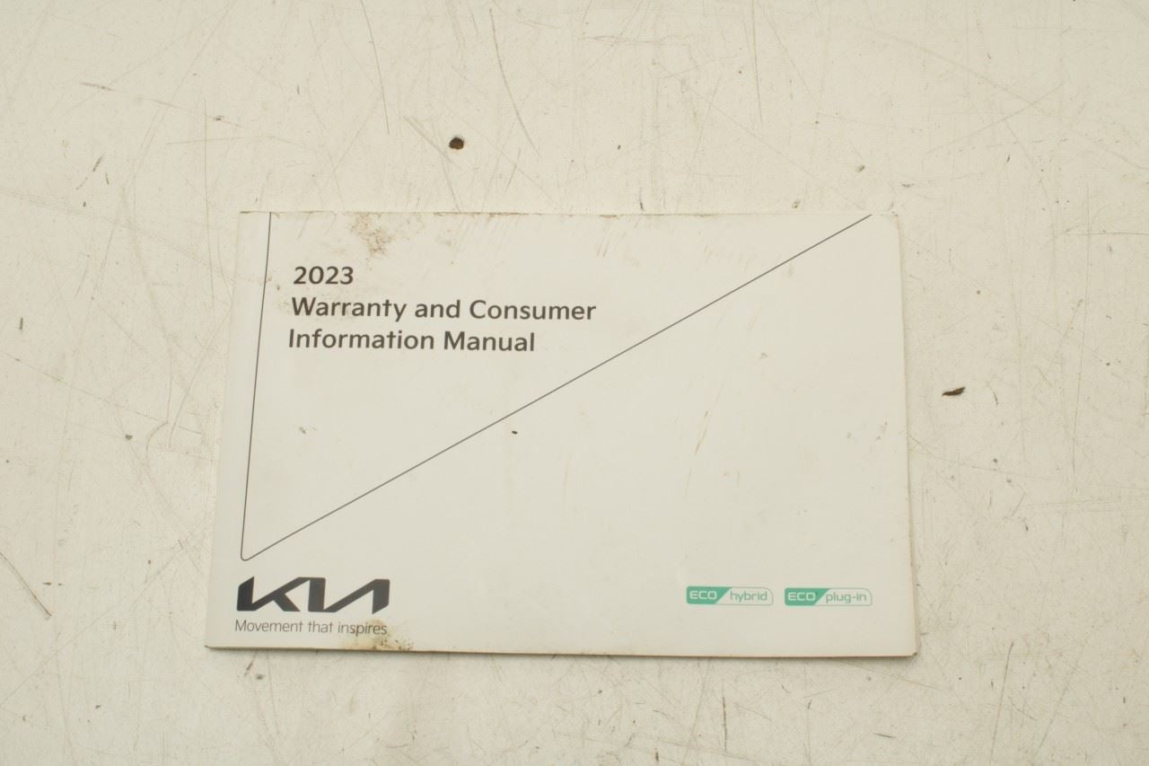 2023 Kia Sportage Owners Manual Set PJWO-EU24E OEM *ReaD* - Alshned Auto Parts