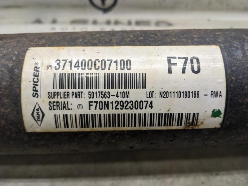 2010-18 Toyota Tundra SR5 5.7L Front Axle Drive Propeller Shaft 37140-0C071 OEM - Alshned Auto Parts