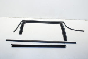 2014-2023 Jeep Cherokee Rear Right Door Run Channel w/ Belt Molding Weatherstrip