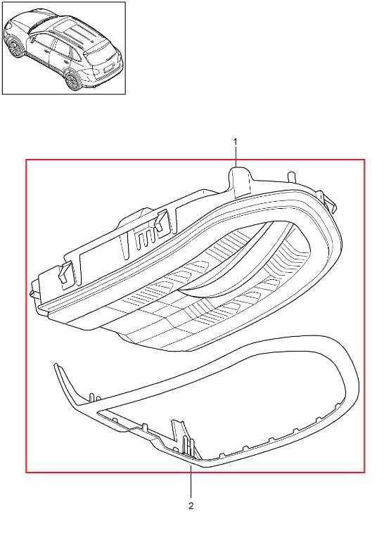 2011-2018 Porsche Cayenne S Front Interior Roof Overhead Console 7PP959551FQ OEM - Alshned Auto Parts
