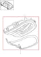 2011-2018 Porsche Cayenne S Front Interior Roof Overhead Console 7PP959551FQ OEM - Alshned Auto Parts