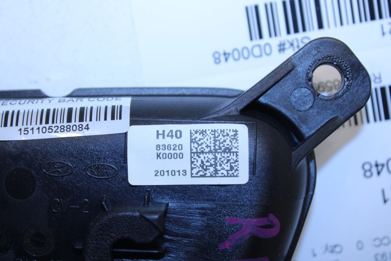 2020-2025 KIA Soul LX Rear Right Passenger Side Door Interior Handle 83623-K0000 - Alshned Auto Parts