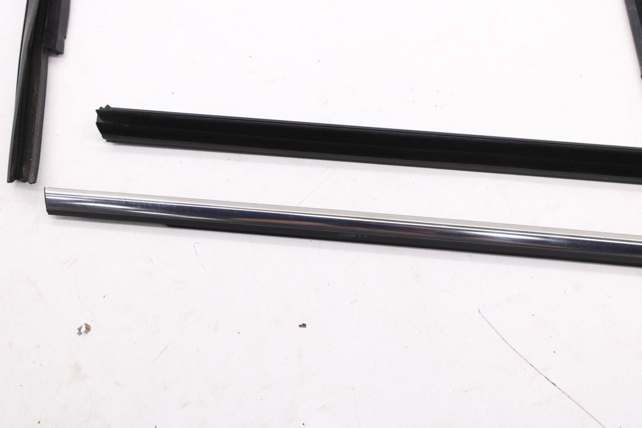 2019-26 Volkswagen Jetta SE Rear Right Door Run Channel w/ Belt Weatherstrip Set - Alshned Auto Parts