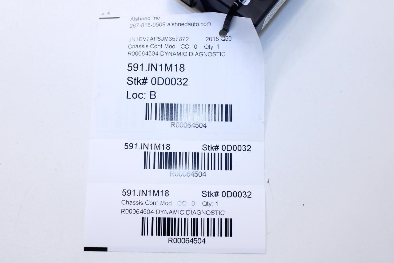 2016-2020 Infiniti Q50 Luxe RWD Integrated Diagnostic Module IDM 476A0-4HL0B OEM - Alshned Auto Parts