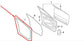 2020-21 Ford Escape SEL Front Left Side Door Weatherstrip On Body LJ6Z-7820708-C - Alshned Auto Parts