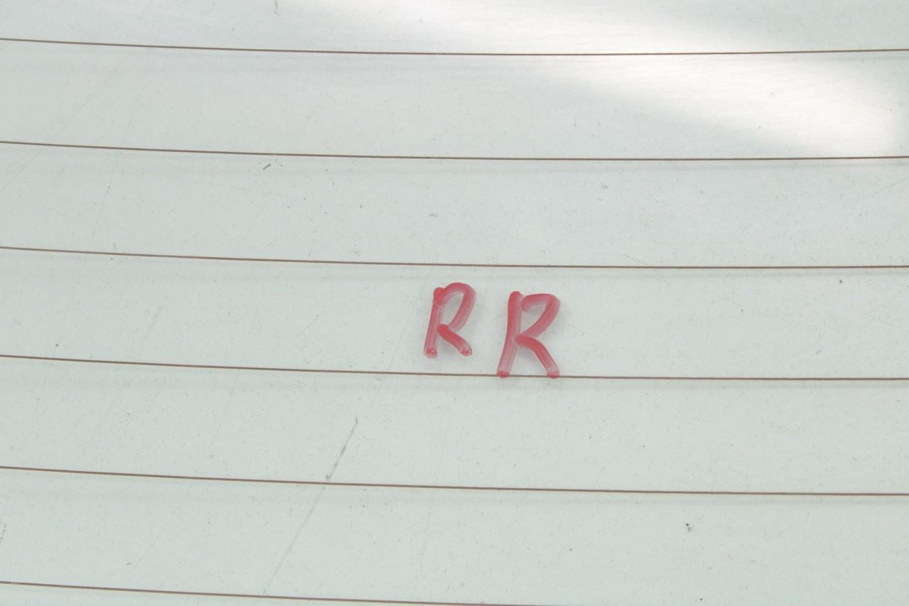 2006-09 Mercedes-Benz CLK 350 Convertible Top Rear Back Glass 2097700173 *ReaD* - Alshned Auto Parts