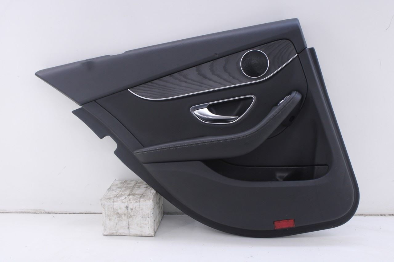 17-21 Mercedes-Benz C300 4Matic Rear Left Door Trim Panel 20573061059H15 *ReaD* - Alshned Auto Parts