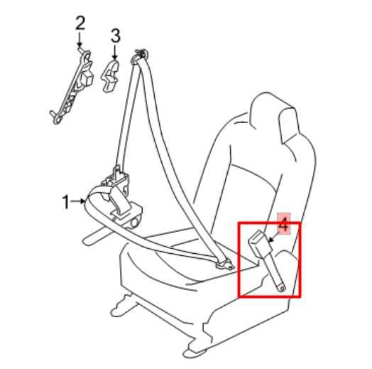 20-22 Nissan Rogue Sport SL 2.0L AWD Front Passenger Right Side Seat Belt Buckle - Alshned Auto Parts