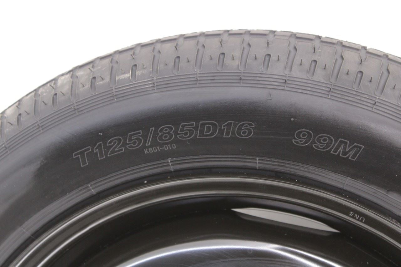 16-20 Hyundai Elantra Value Edition Spare Wheel Tire Kenda T125/85D16 99M R16x4 - Alshned Auto Parts