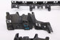 2015-19 Ford Mustang Conv V6 Rear Bumper RH LH Side and Center Mounting Brackets - Alshned Auto Parts