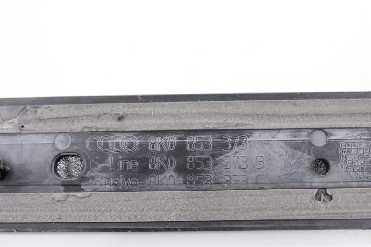 2010-16 Audi S4 Premium Plus FR and RR RH and LH Door Sill Scuff Kick Plate Trim5