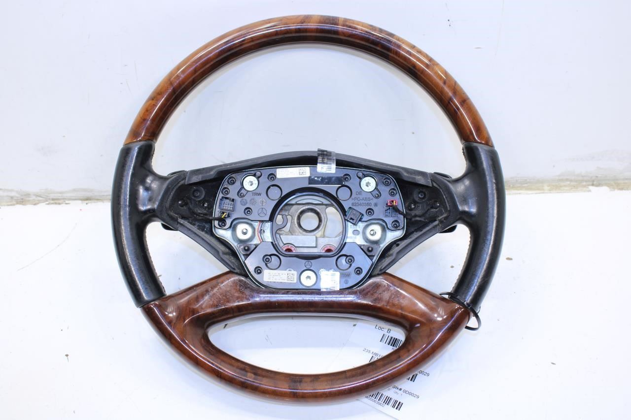 09-13 Mercedes-Benz S550 Steering Wheel Leather w/ Control Buttons 221-460-38-03 - Alshned Auto Parts