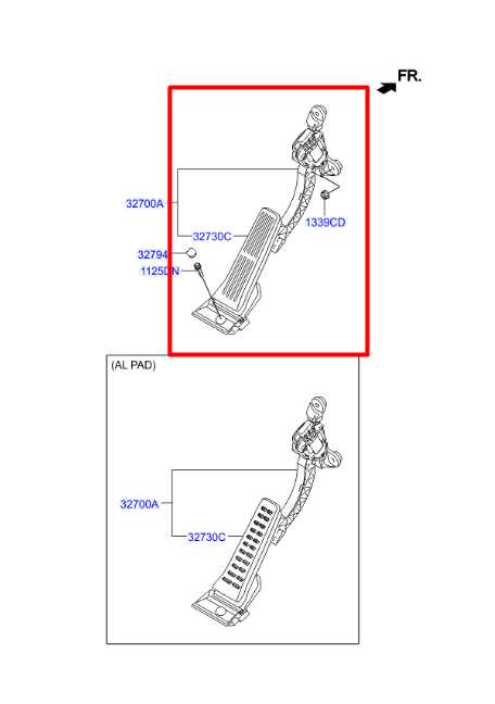 2011-17 Hyundai Veloster 1.6L Accelerator Throttle Gas Pedal Sensor 32700-2V100 - Alshned Auto Parts