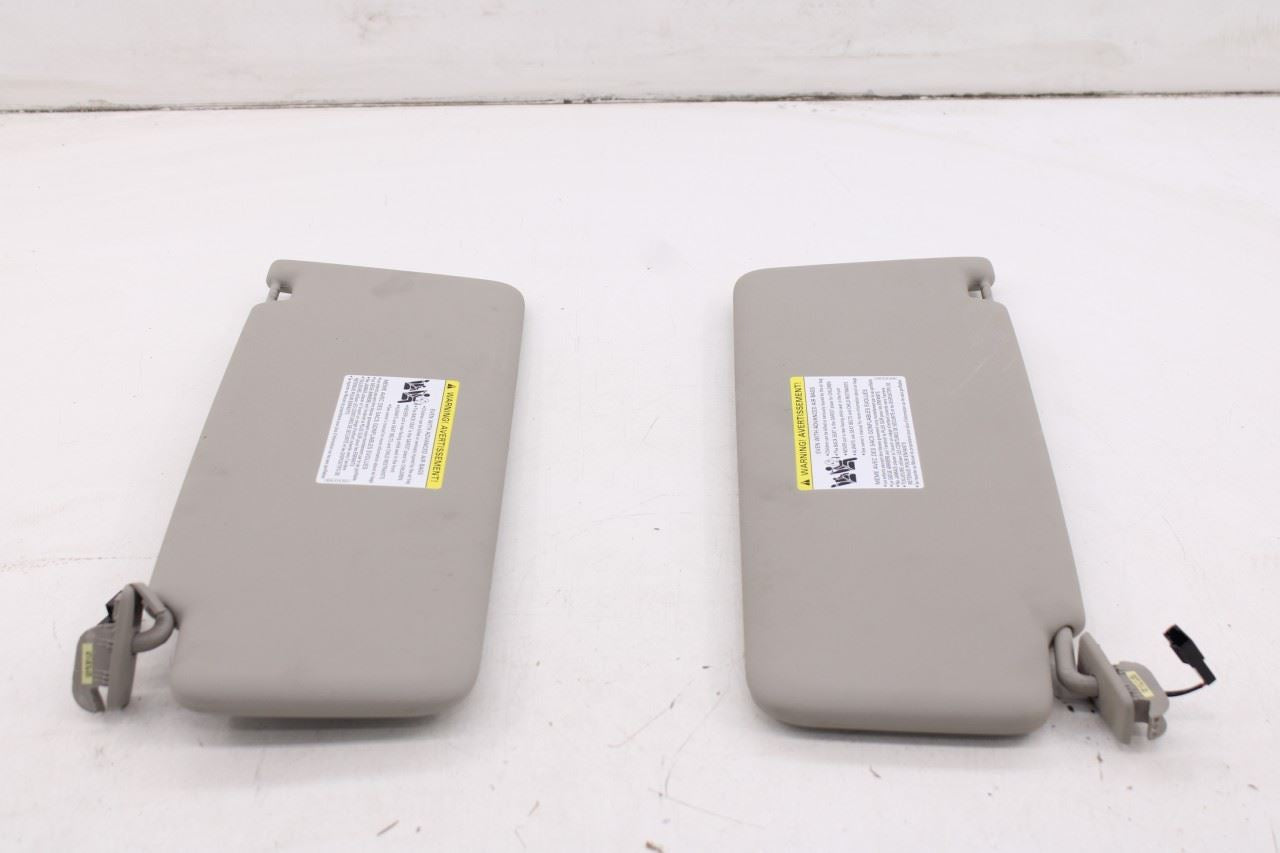 18-25 Volkswagen Atlas Front Right and Left Sun Visor Set w/ Illuminated Mirror - Alshned Auto Parts