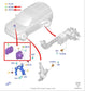 2021-24 Ford Bronco Sport ABS Anti Lock Brake Pump Control Module LX6C-2B373-KE - Alshned Auto Parts