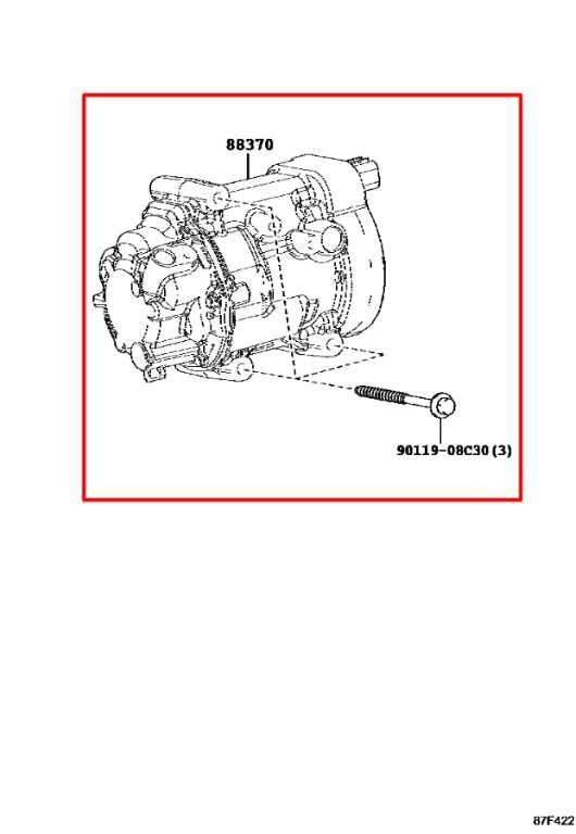 16-22 Toyota Prius Two 1.8L AC Conditioning Compressor Assembly 88370-47092 OEM - Alshned Auto Parts