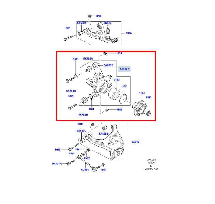 2003-09 Land Rover Range Rover 4.2L Rear Right Spindle Knuckle Hub RLH000060 OEM - Alshned Auto Parts