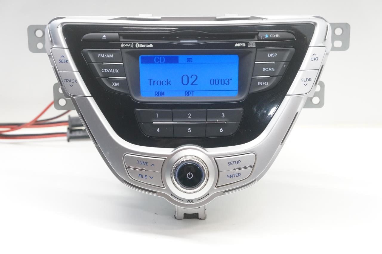 11-13 Hyundai Elantra Bluetooth Audio Radio CD Player w Receiver 96170-3X161-BLH - Alshned Auto Parts