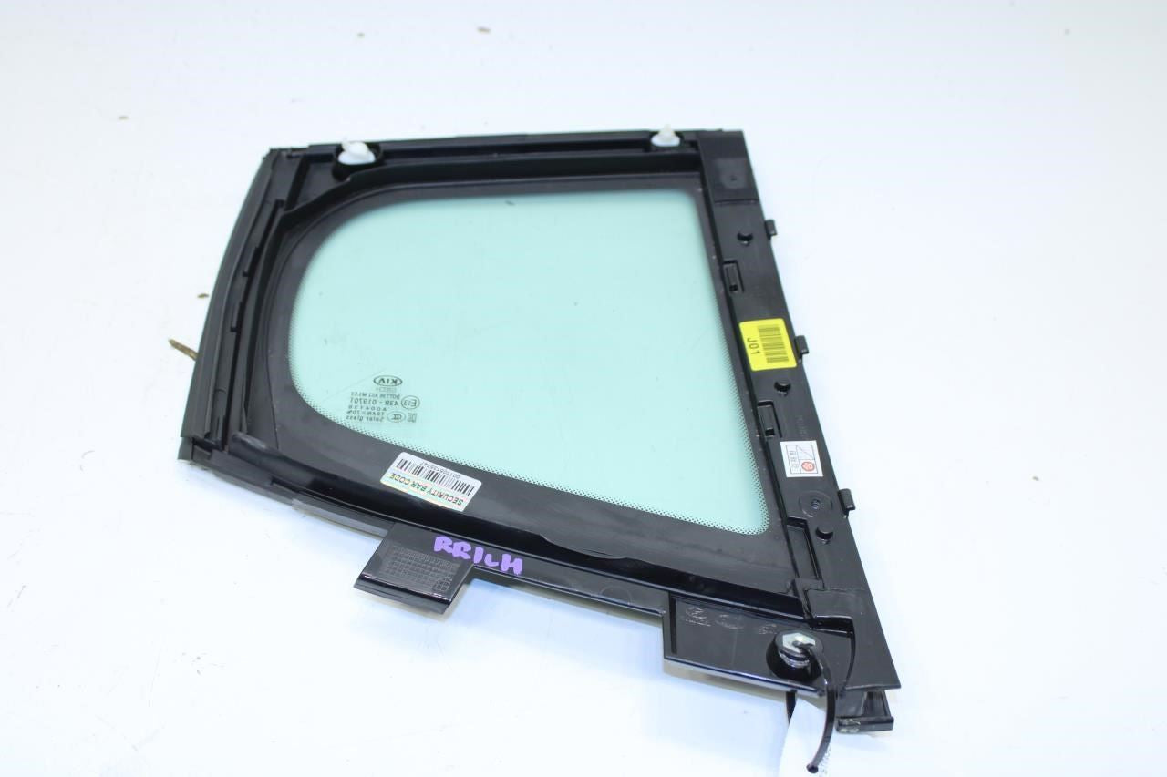 2018-2023 Kia Stinger GT1 Rear Left Door Window Fixed Vent Glass 83570J5510 OEM - Alshned Auto Parts