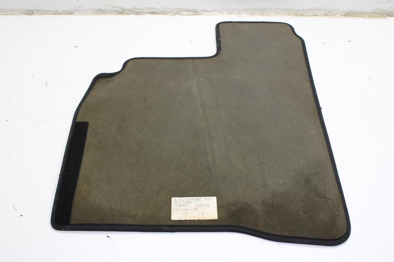 07-13 Mercedes-Benz S550 Right and LH Floor Mats Carpet Set 22168439039F87 *ReaD - Alshned Auto Parts