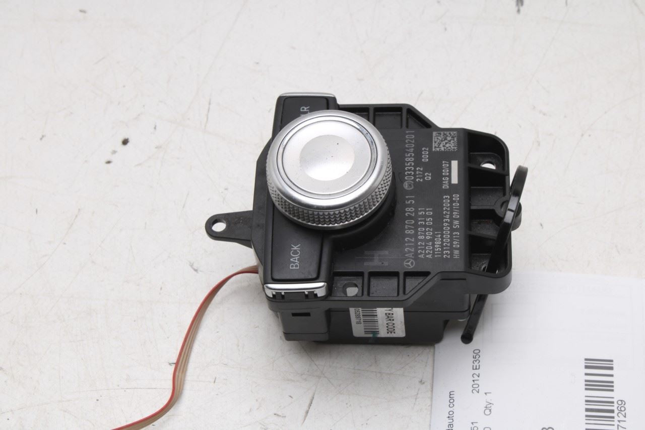 2010-2012 Mercedes-Benz E350 Sport 4Matic Center Console Controller Multi Switch - Alshned Auto Parts