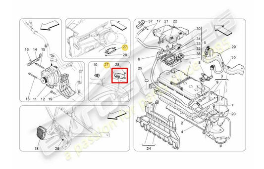 2017-21 Maserati Ghibli 3.0L Voltage Stabilizer Power Inverter Module 675000493 - Alshned Auto Parts