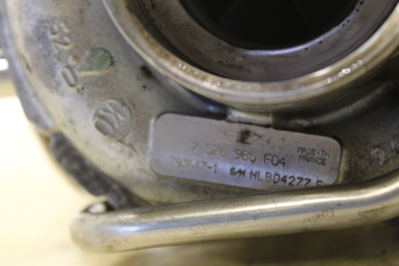 2010-2012 BMW 750Li xDrive 4.4L AWD Left Side Engine Turbocharger 115K 7576985 - Alshned Auto Parts