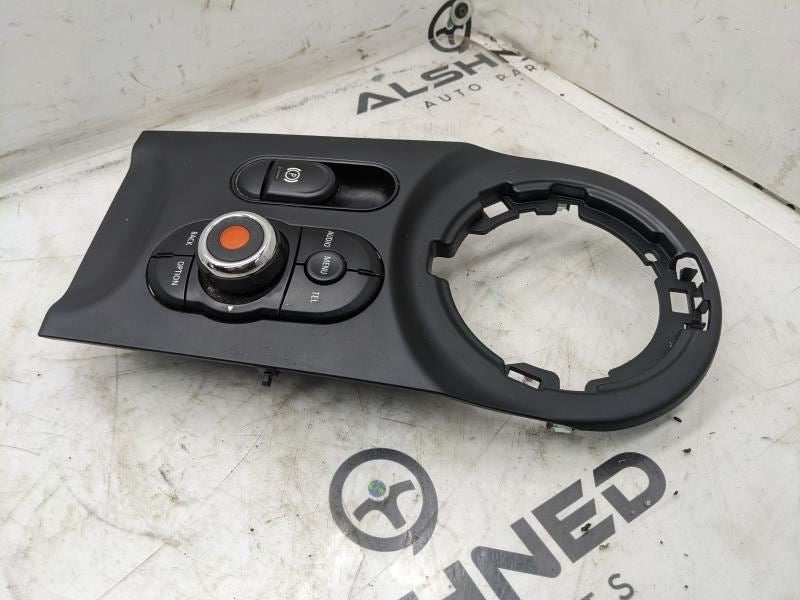 16-17 Mini Cooper Clubman Center Console Shifter Trim w/ Multi Switch Controller0